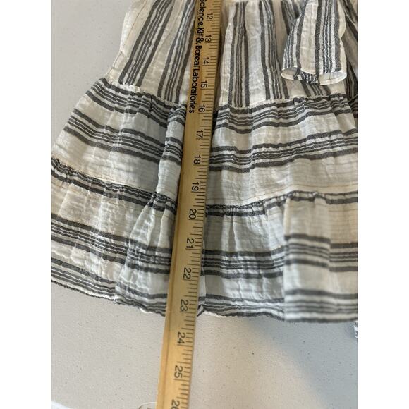 Rebecca Taylor La Vie Taylor Tank Top Tunic Tie Front Ruffle Romantic Babydoll S - Picture 11 of 11